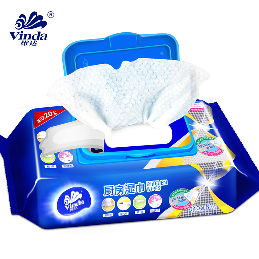 Vinda-Kitchen-Cleaning-Wet-Wipes,-48-Pieces-1