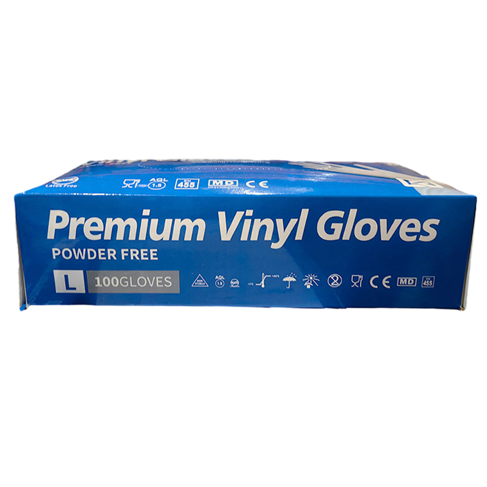 Comfort-Powder-Free-PVC-Gloves---Large,-100-Pairs-1