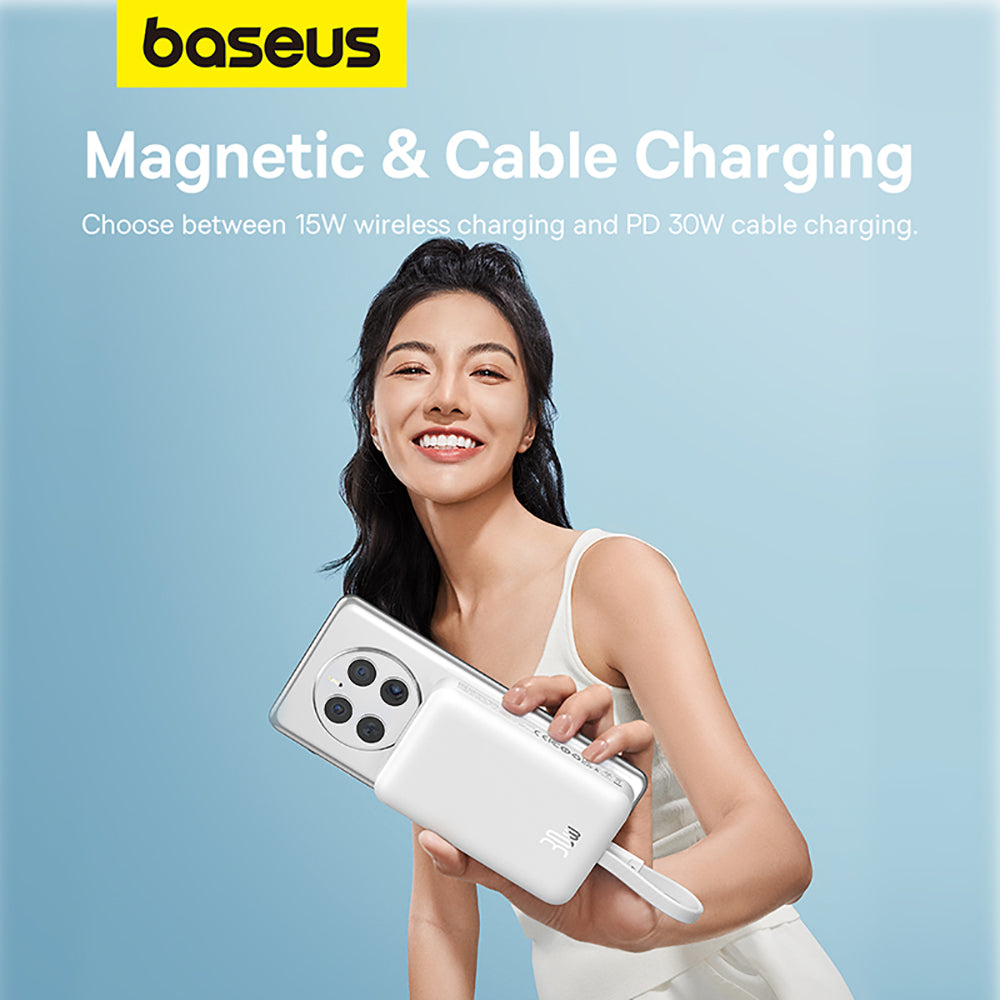 Baseus-Magnetic-Mini-Wireless-Fast-Charging-Power-Bank-Type-C-10000mAh-30W-Starlight-White-1