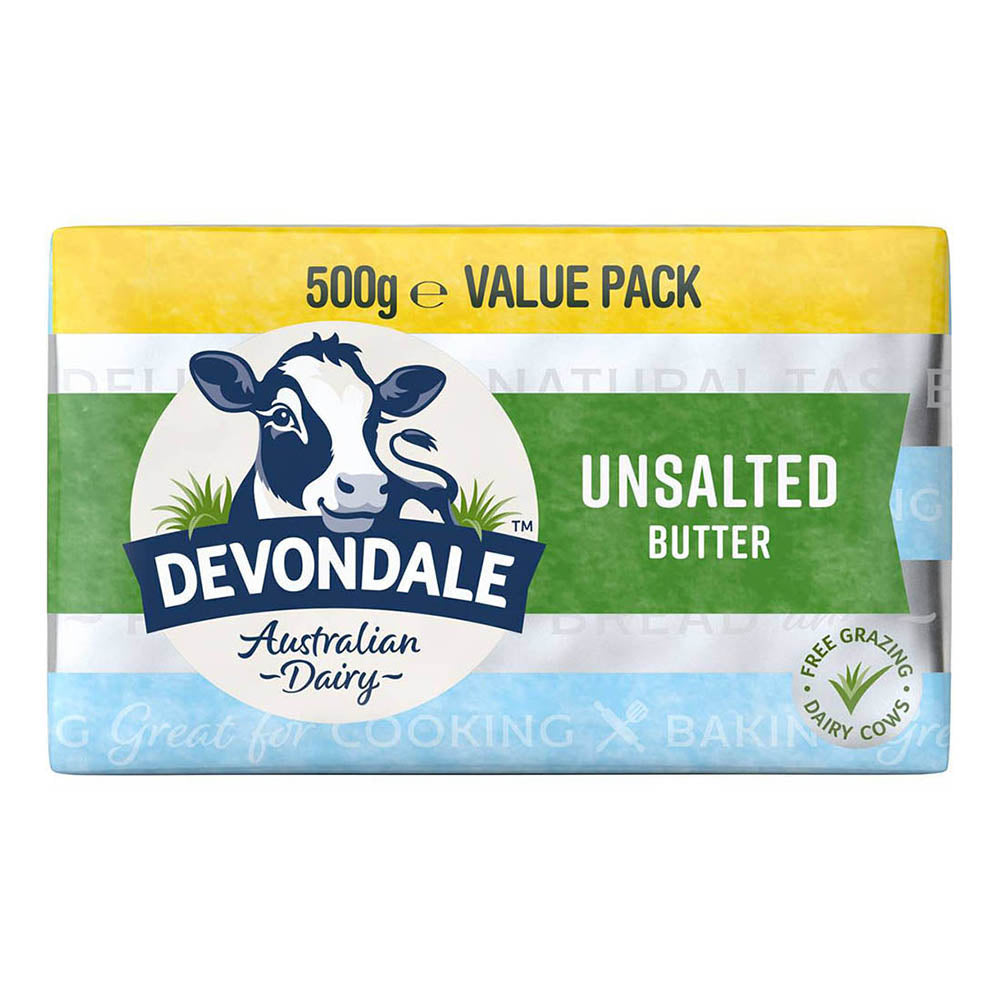 Devondale-Unsalted-Butter---500g-1