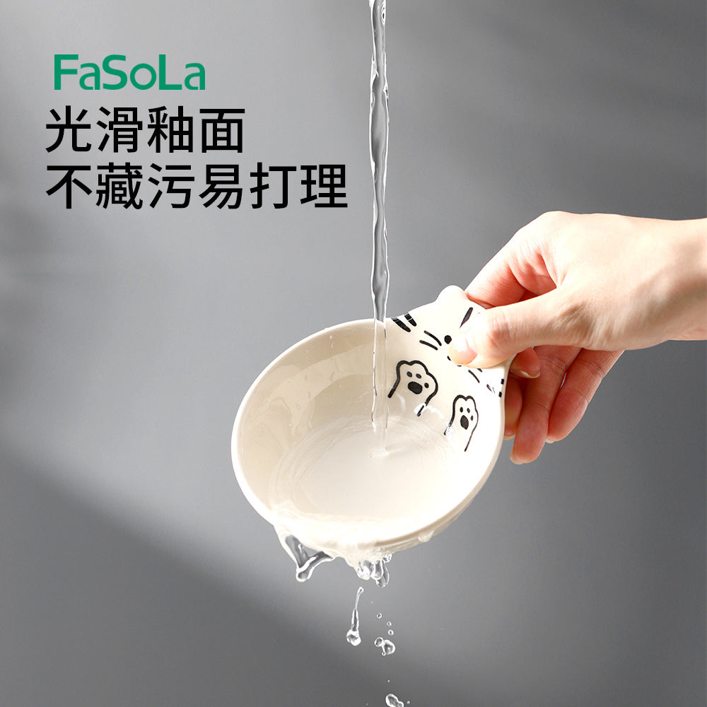 FaSoLa-Japanese-Single-Handle-Cat-Bowl-1