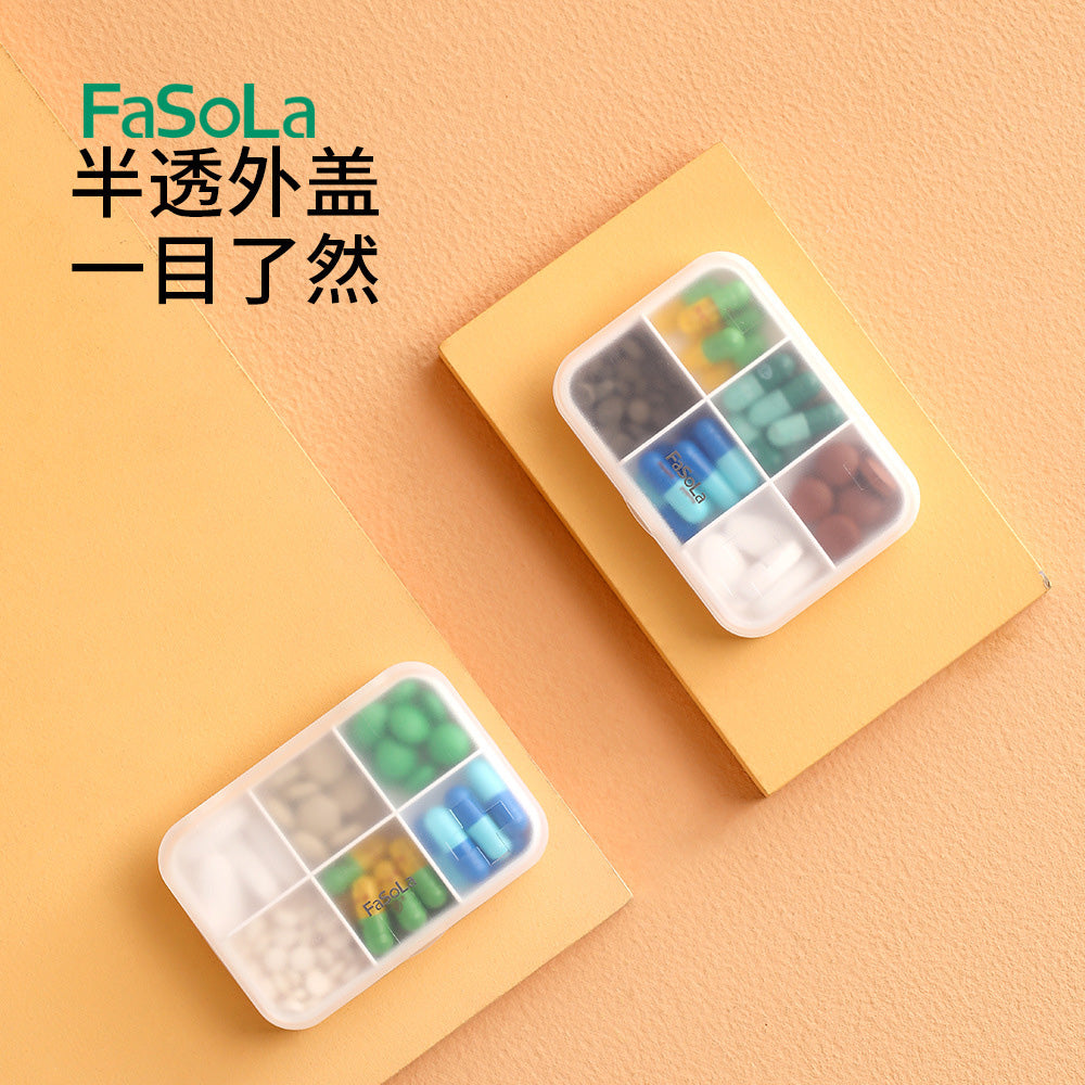 FaSoLa-Simple-Six-Compartment-Pill-Box---White-1