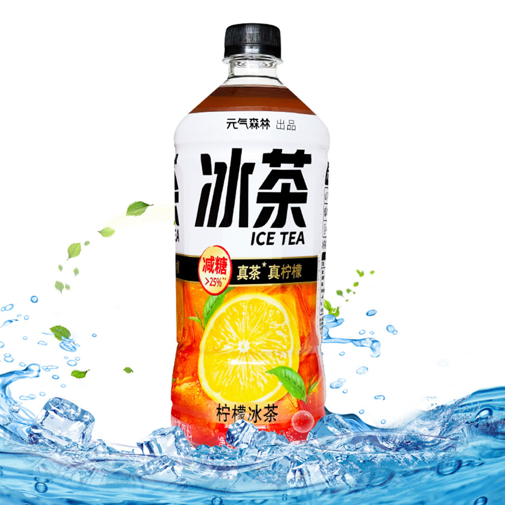 [Full-Case]-Genki-Forest-Iced-Tea,-Lemon-Flavour,-900ml*8-1