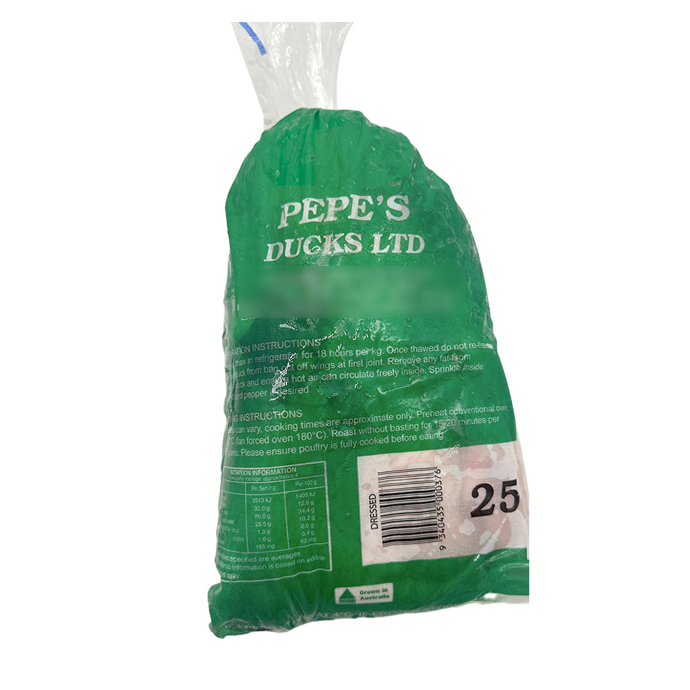 Pepe's-Duck-Barn-Raised-Whole-Duck-Size-25---2.5kg-1