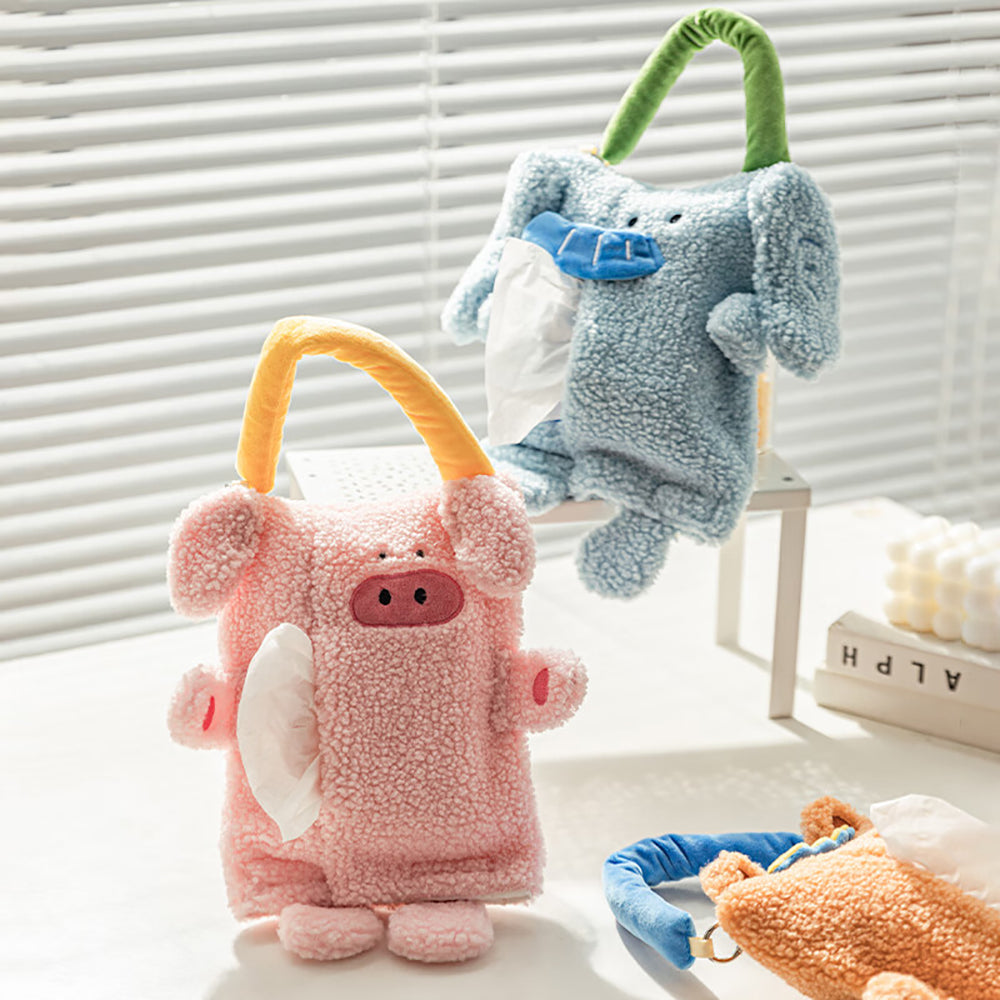 Modern-Housewife-Animal-Party-Tissue-Bag---Shy-Pig-1