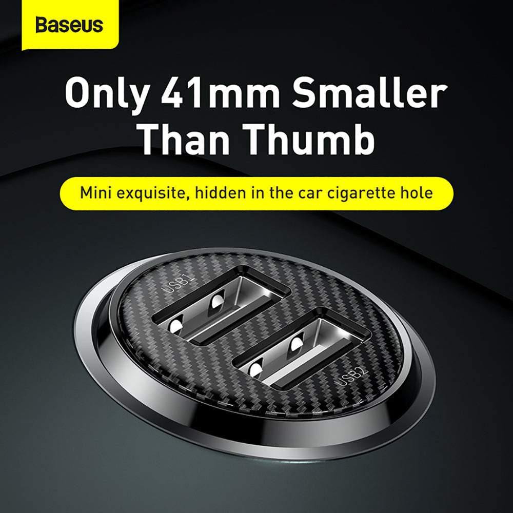 Baseus-Grain-Pro-Dual-USB-Car-Charger-4.8A---Black-1