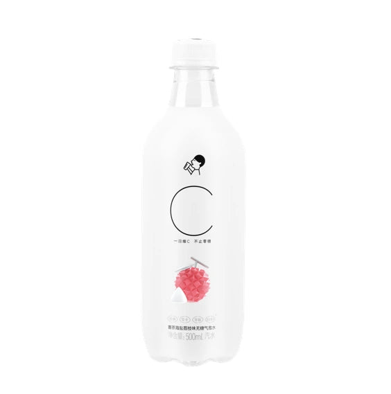 [Full-Case]-Xicha-Sea-Salt-Lychee-Flavour-Sugar-Free-Sparkling-Water-500ml*15-Bottles/Case-1