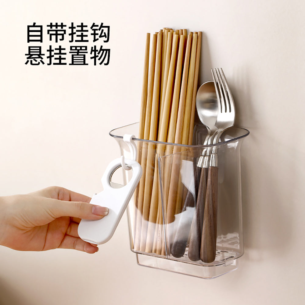 Fasola-Draining-Chopstick-Holder---Transparent-White-1