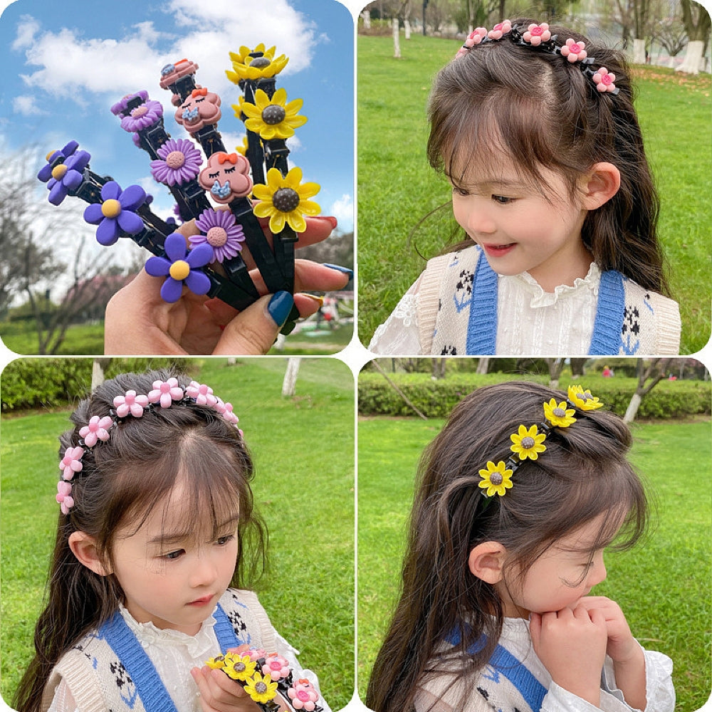 Korean-Children's-Hair-Accessories---Sunflower-Pattern-Headband-1