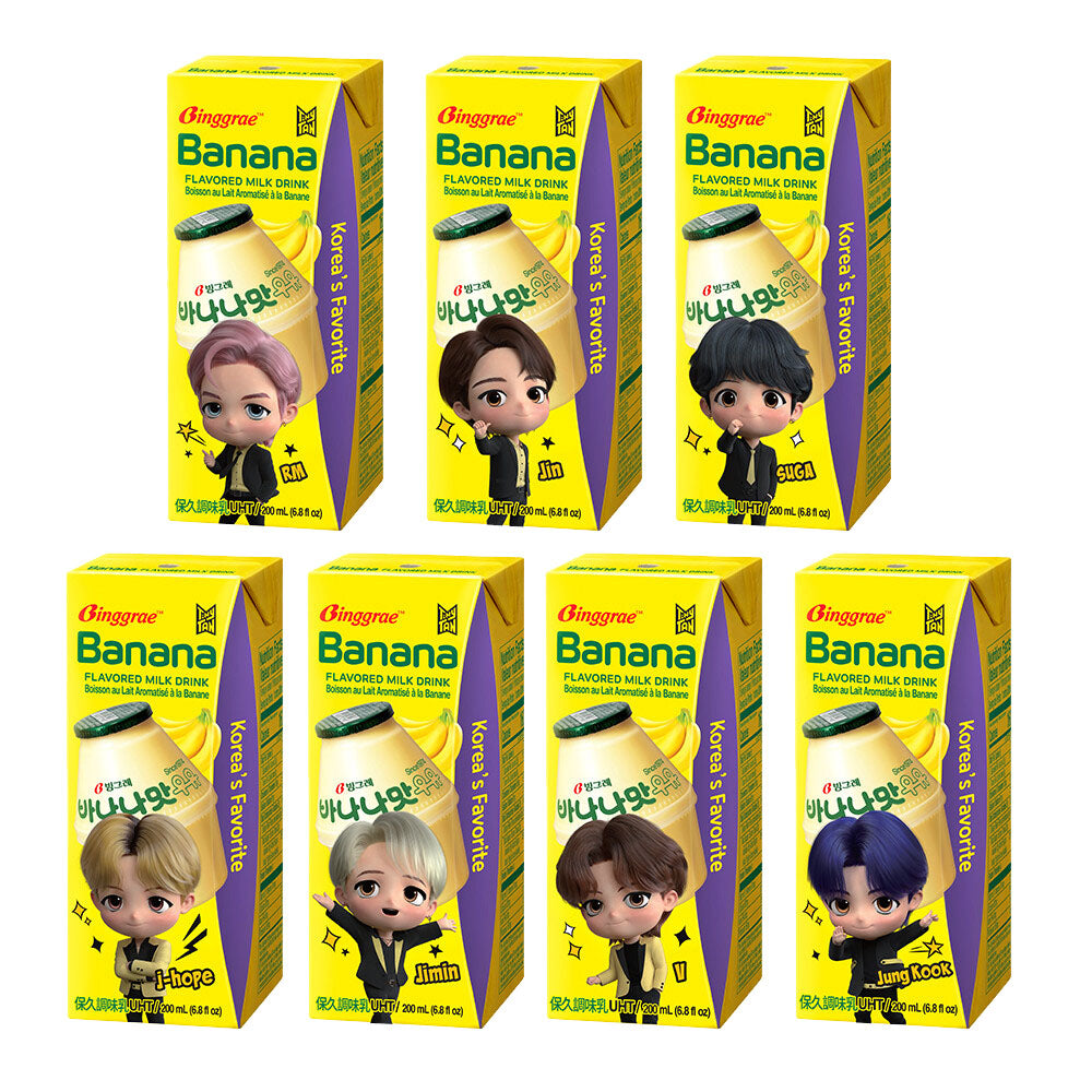 Binggrae-Banana-Flavored-Milk-Drink---200ml-x-6-x-4/Box-1