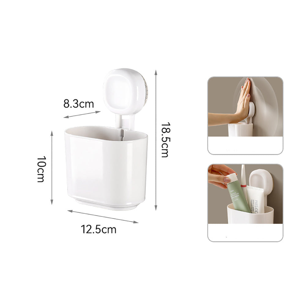 FaSoLa Suction Cup Storage Rack - White