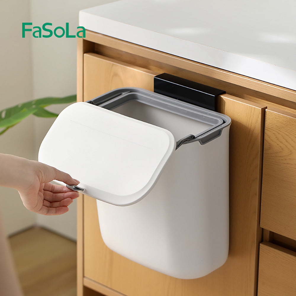 FaSoLa-Wall-Mounted-Trash-Bin,-White,-Small-1