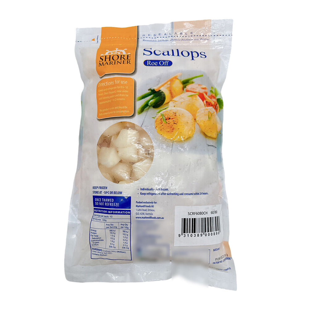 B&E-Shore-Mariner-Roe-Off-Scallops-Size-60/80---1kg-1