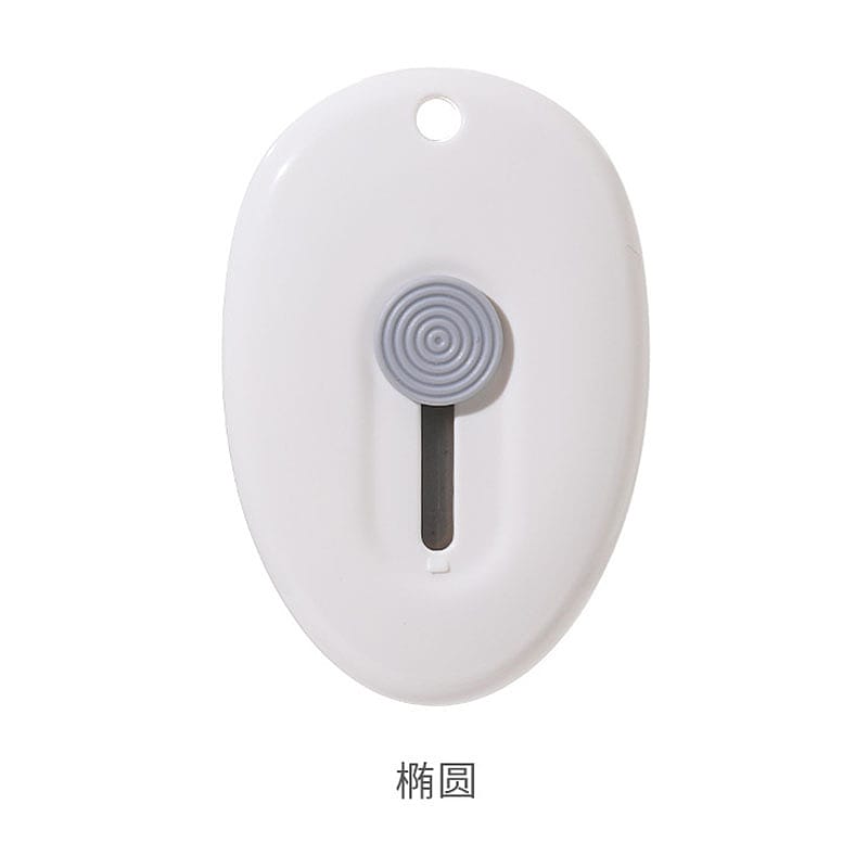 FaSoLa-Mini-Portable-Magnetic-Utility-Knife---White,-Oval,-6*4cm-1