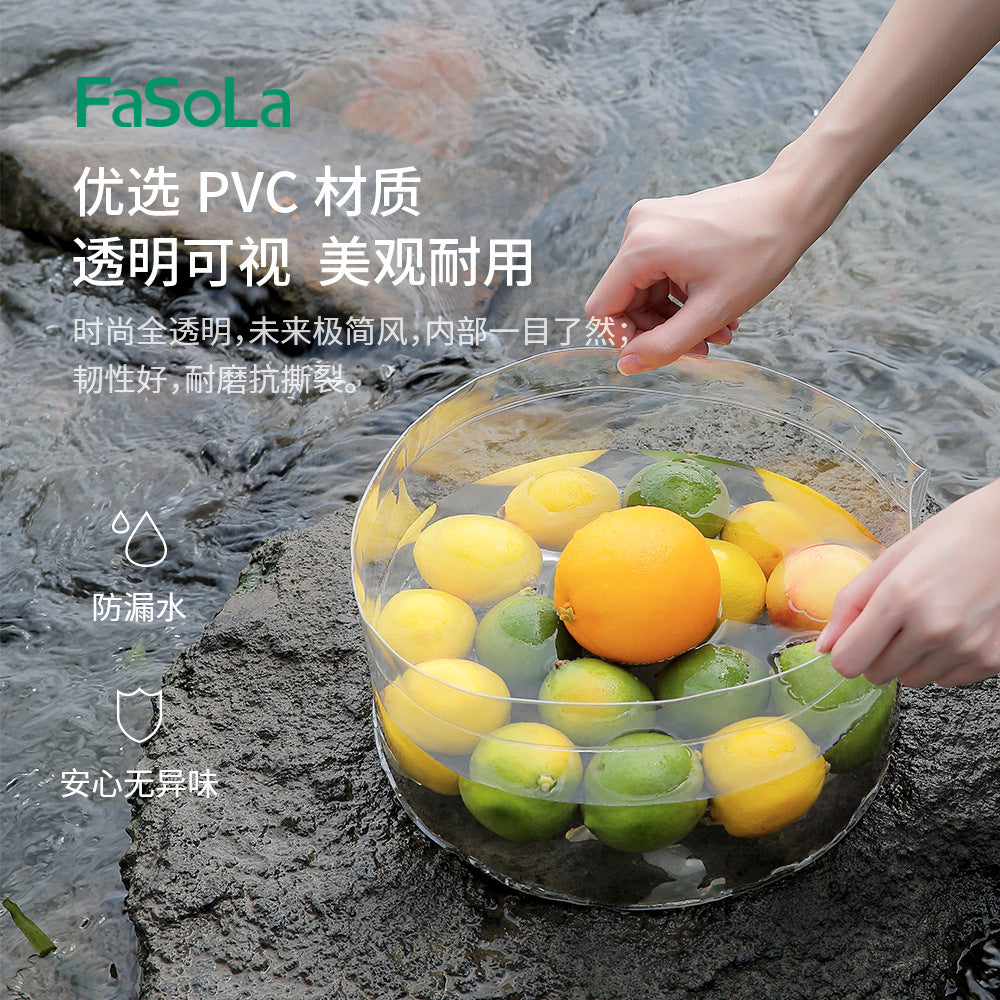 FaSoLa-Outdoor-Foldable-Water-Basin---Large,-Transparent-1