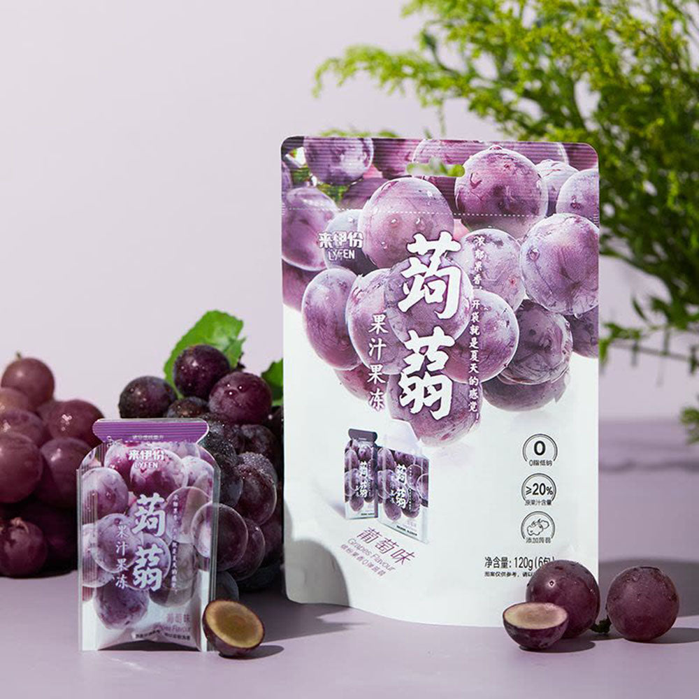 Laiyifen-Konjac-Fruit-Juice-Jelly,-Grape-Flavor,-120g-1