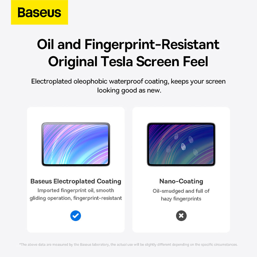 Baseus-0.3mm-Tempered-Glass-Anti-Fingerprint-Screen-Protector-for-Tesla-Model-3/Y-15-inch---Clear-1