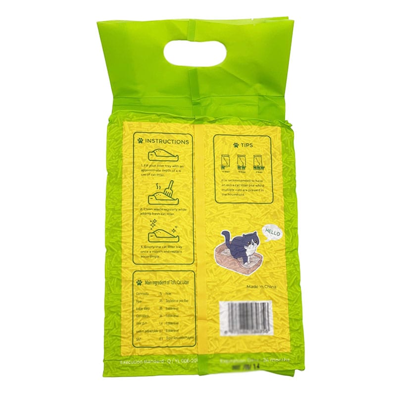 Paw-&-Tidy-Tofu-Cat-Litter---Original,-6L/2.5kg-1