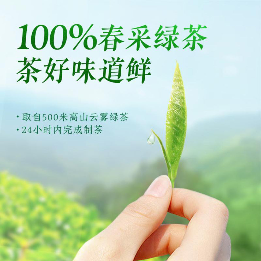 Genki-Forest-Spring-Tea,-Low-Sugar-Green-Tea,-500ml-1