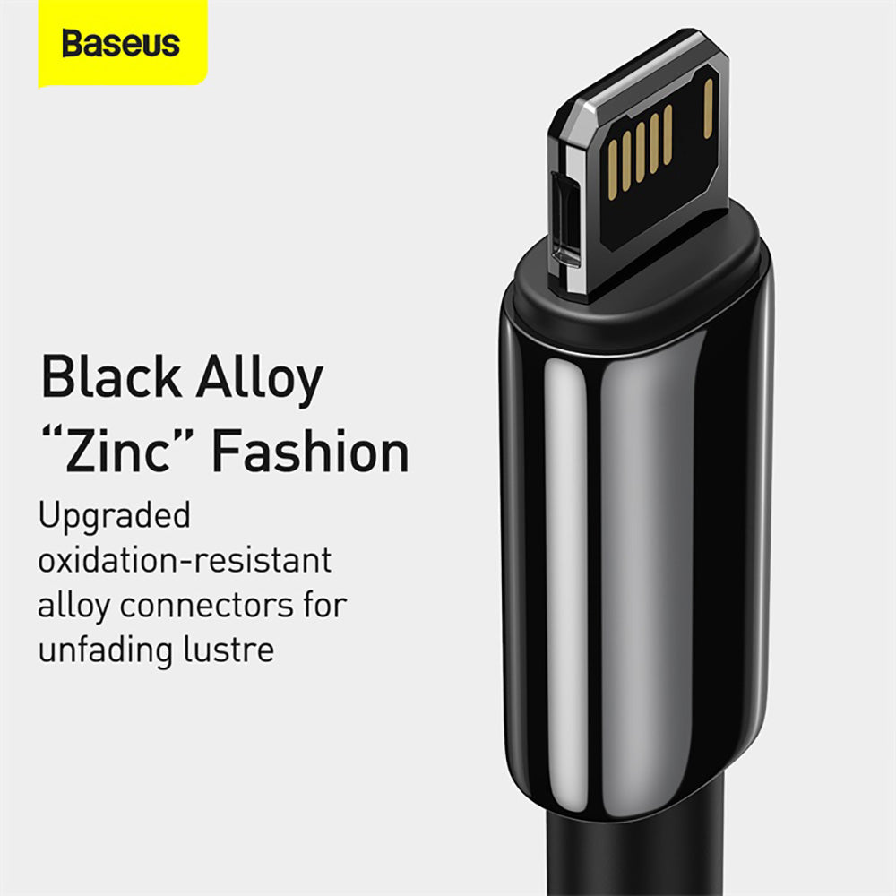 Baseus-Tungsten-Gold-Series-Fast-Charging-Cable-USB-to-IP-2.4A-1m-Black-1