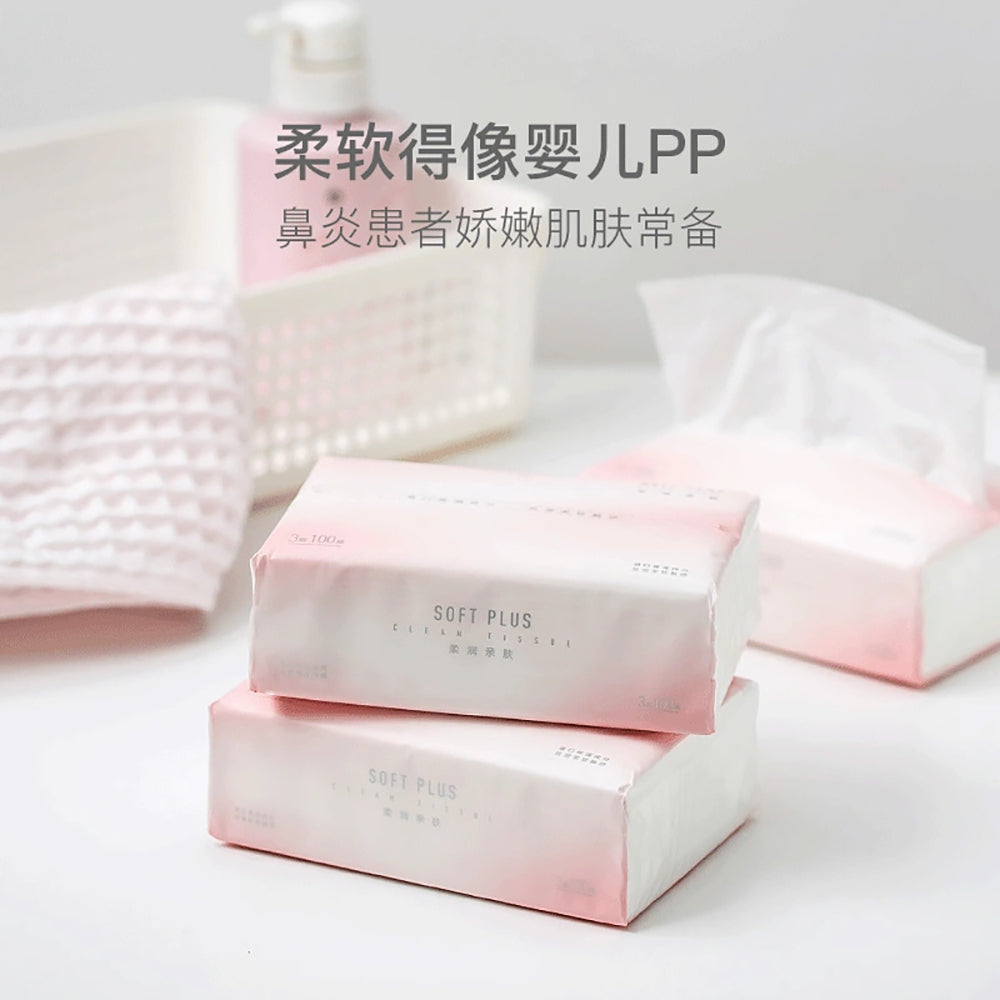 NetEase-Yanxuan-Soft-Cream-Facial-Tissues---100-Sheets-x-3-Packs-1