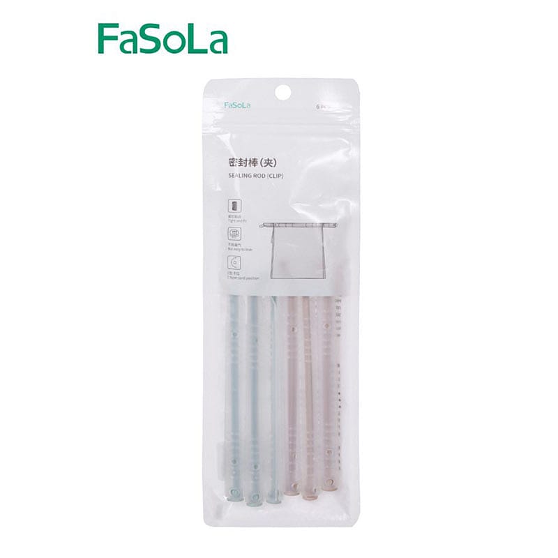 FaSoLa-Thickened-PP-Sealing-Rods---Olive-Green-&-Lotus-Pink,-12cm,-6-Pieces-1