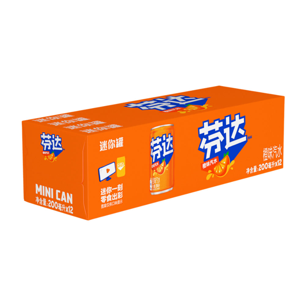 [Full-Case]-Coca-Cola-Fanta-Mini-Cans-200ml*12-1