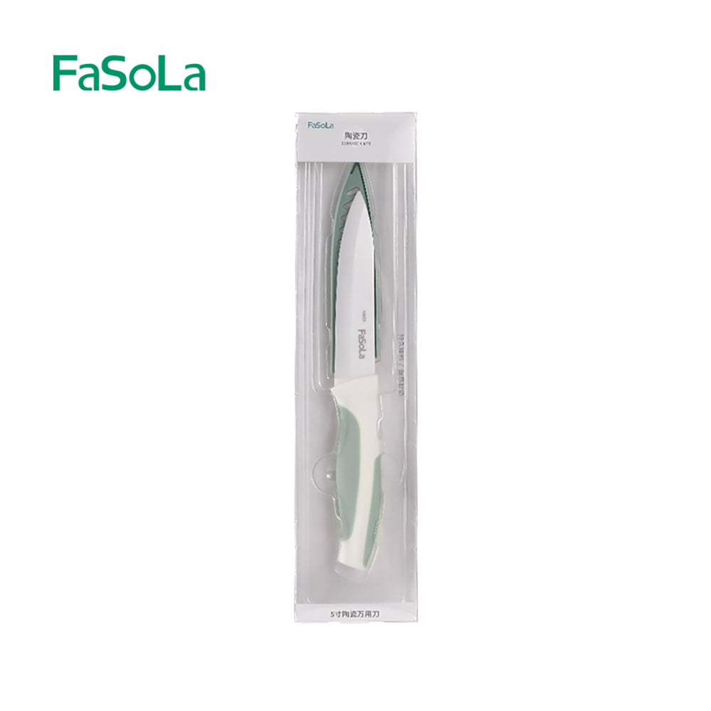 FaSoLa-4-Inch-Ceramic-Fruit-Knife---Olive-Green-1