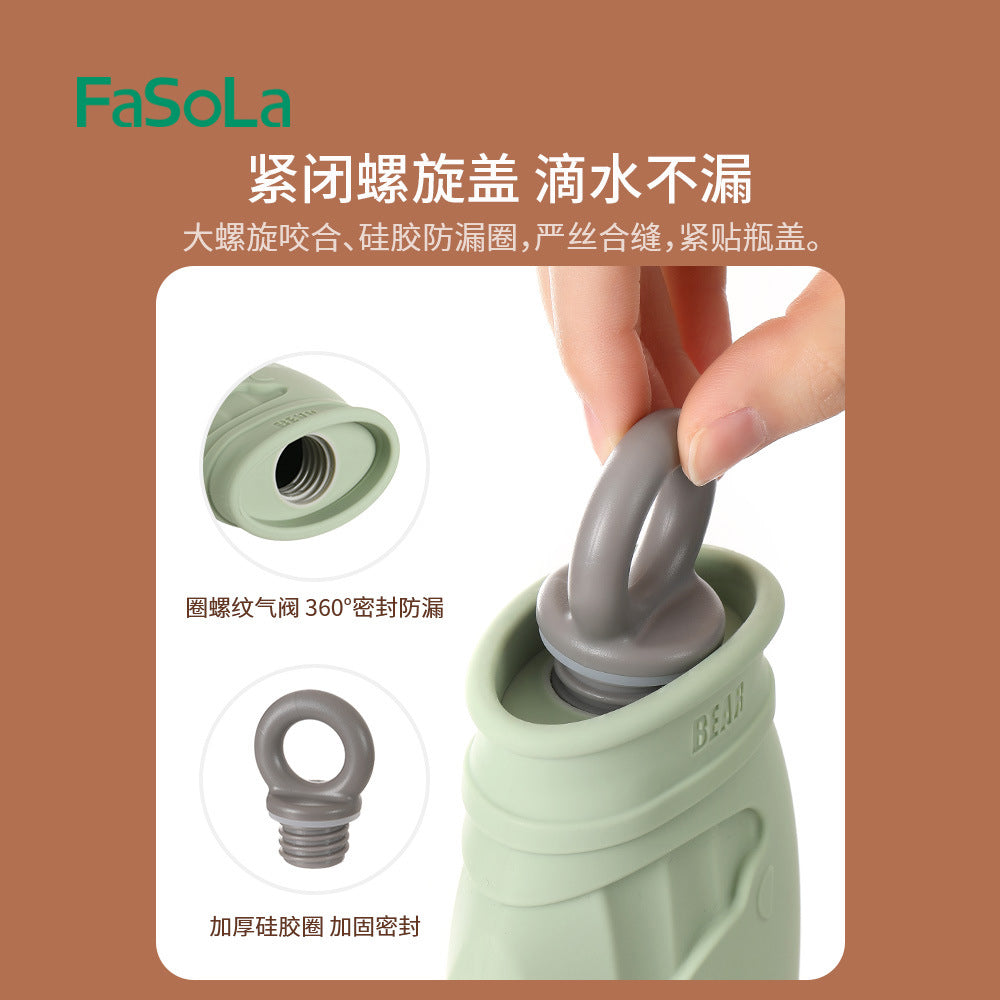 FaSoLa-Silicone-Hot-Water-Bottle---Green-Bear-1