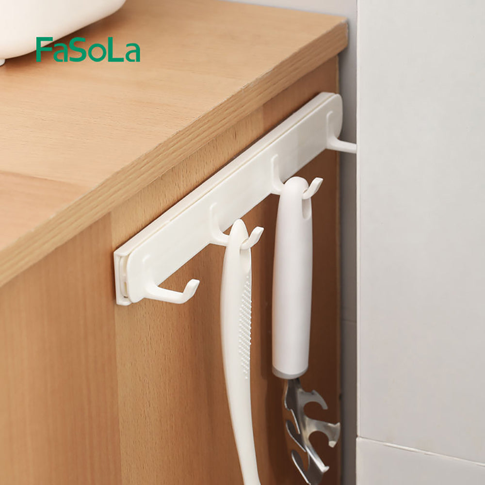 FaSoLa-White-Gap-Hook-Rack---26.5*4*3cm-1