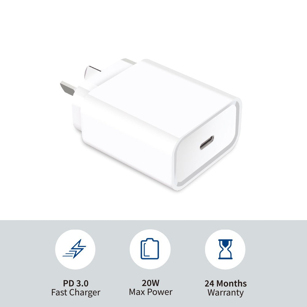 iQuick-20W-PD3.0-USB-C-Charger---White-1