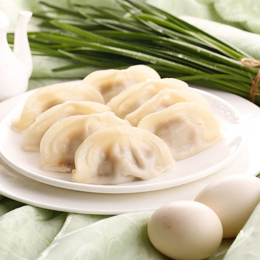 Sanquan-Frozen-Chive-and-Egg-Dumplings---500g-1