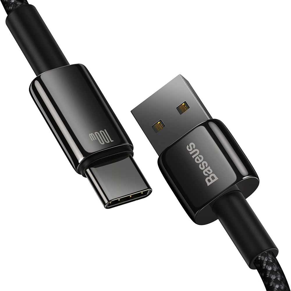 Baseus-Tungsten-Gold-Series-Fast-Charging-USB-to-Type-C-Cable-100W-2m-Black-1