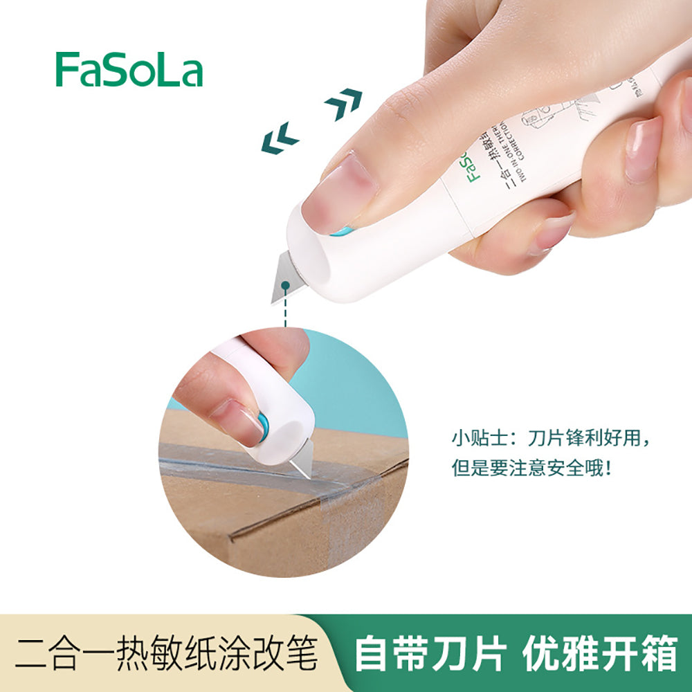 FaSoLa-Two-in-One-Thermal-Paper-Correction-Pen---White,-10mL-1