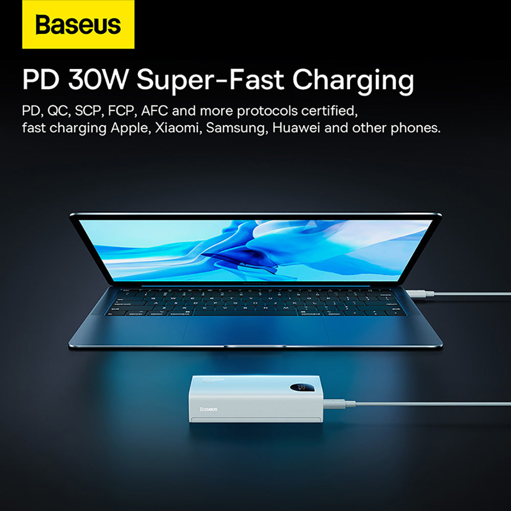 Baseus-Adaman2-Digital-Display-Fast-Charge-Power-Bank-10000mAh-30W---White-1