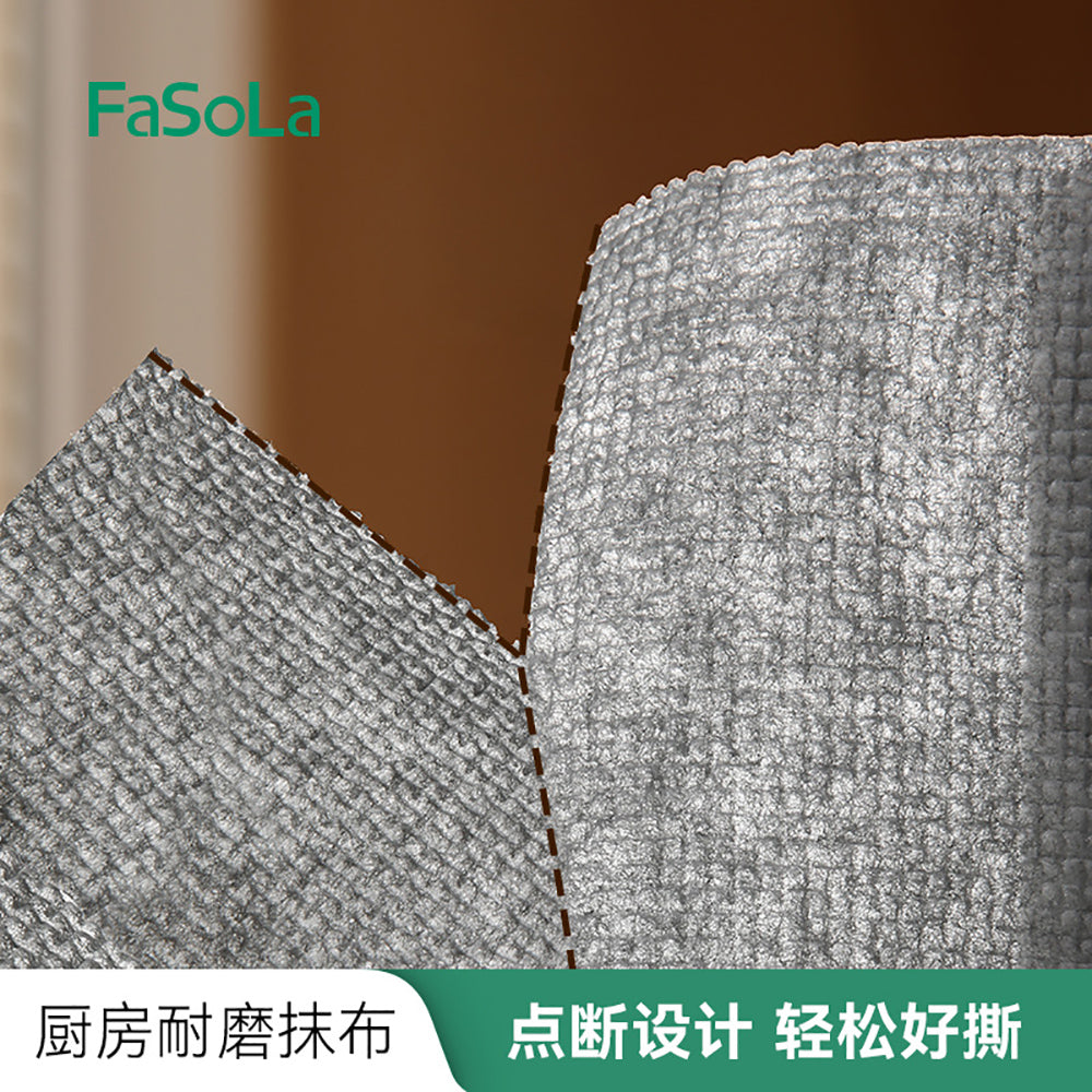 FaSoLa-Durable-Kitchen-Cleaning-Cloths---Gray,-25-Pieces-1