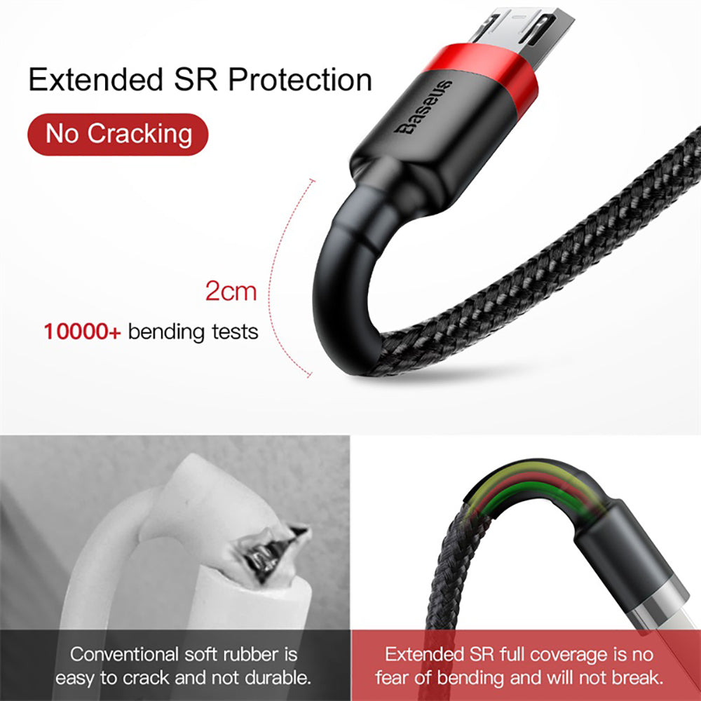 Baseus-Cafule-USB-to-Micro-USB-Cable,-Reversible,-2.4A,-1M,-Red-and-Black-1