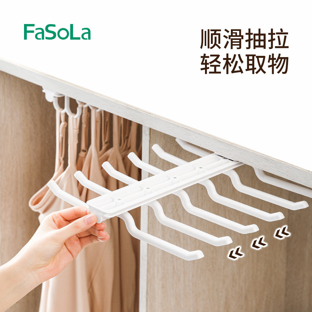 FaSoLa-Sliding-Underwear-Hanger-with-Horizontal-Rod---White-1