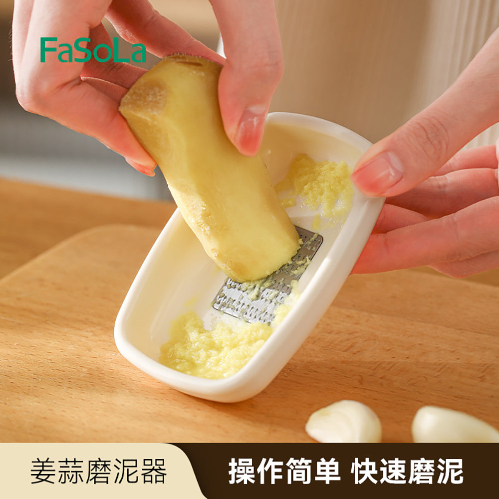 FaSoLa-Ginger-and-Garlic-Grater---White-1