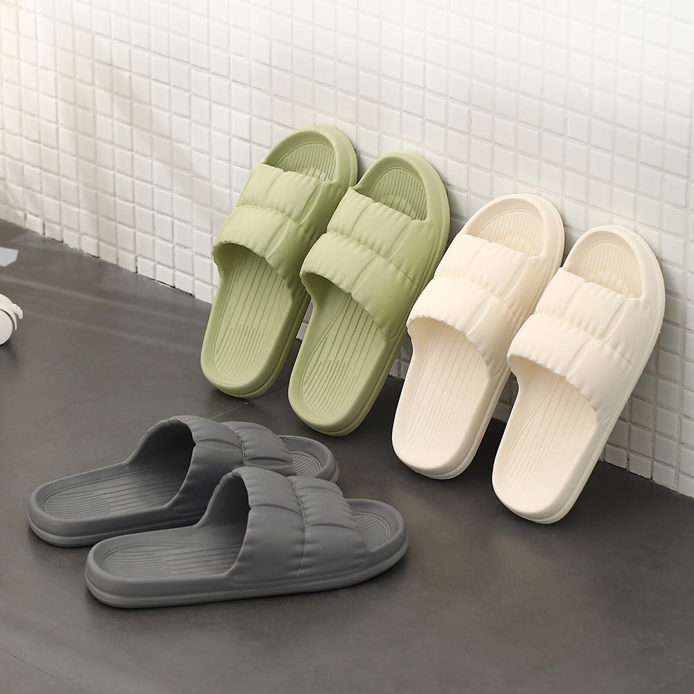 Fasola-Lightweight-Bathroom-Slippers,-White,-Size-37/38,-One-Pair-1