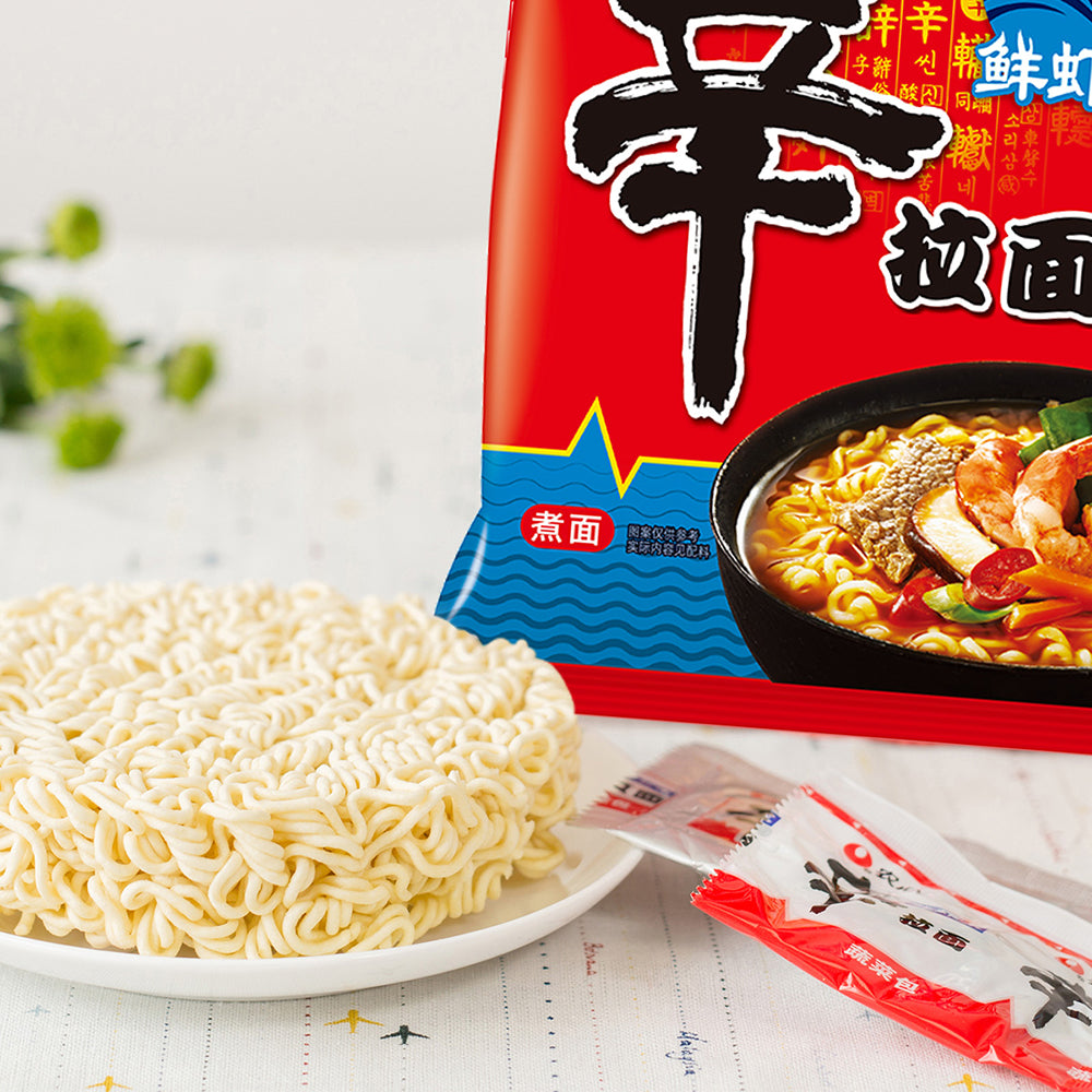 Nongshim-Shin-Ramyun-Noodle-Soup,-Fresh-Shrimp-Flavor,-120g-x-5-Bags-per-Pack-1