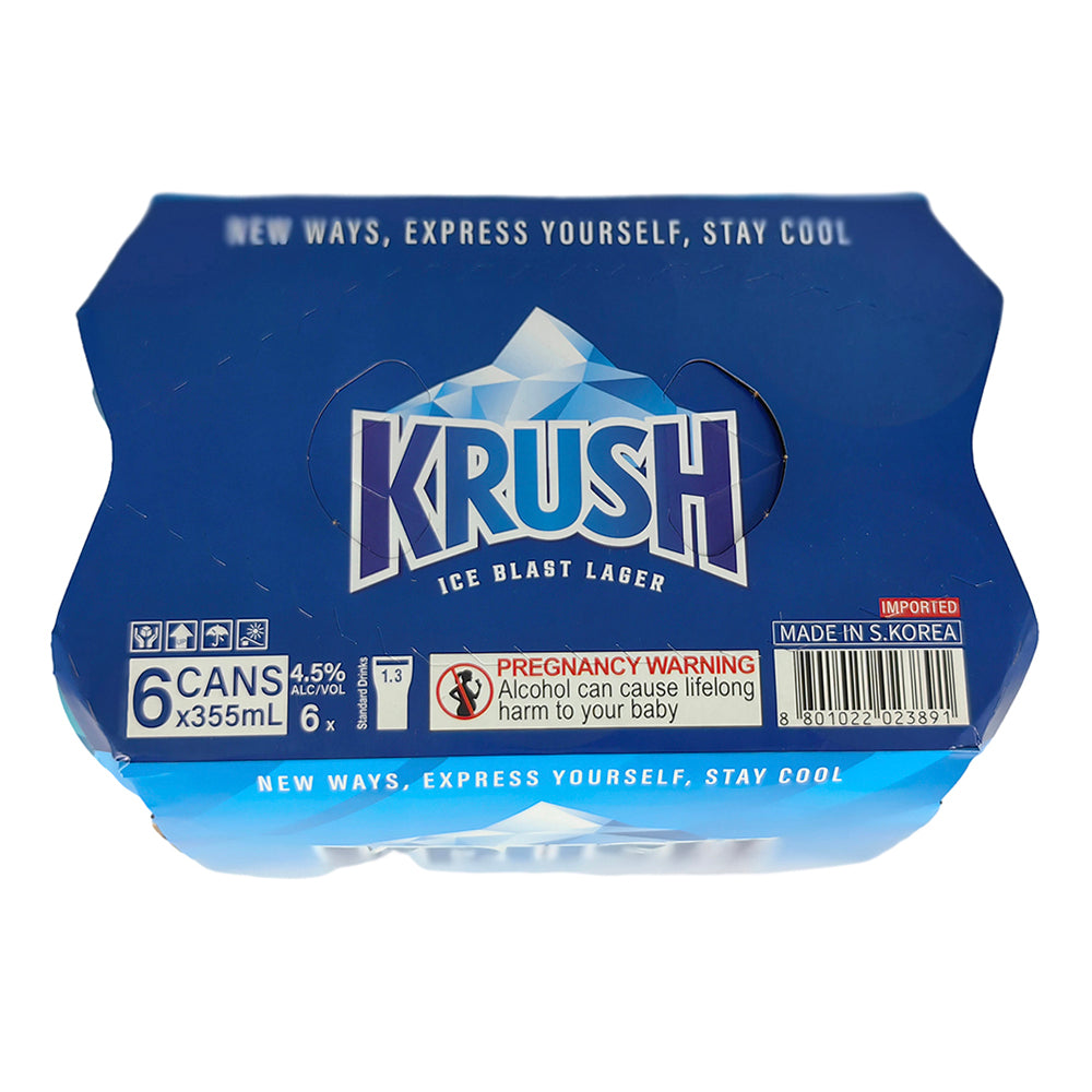 Kloud-Krush-Ice-Blast-Lager-Beer-4.5%---6-Cans-x-355ml-1