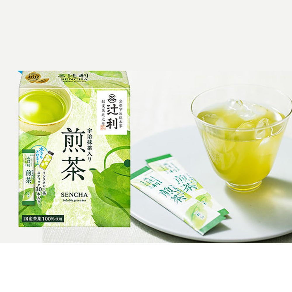 Tsujiri Kyoto Matcha Sencha Tea Bags - 30 Pieces