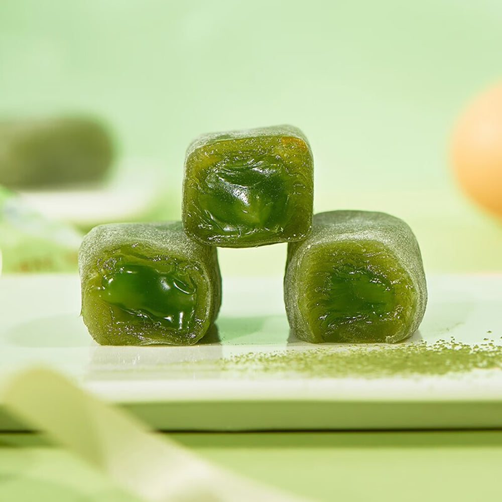 Daoxiangcun-Matcha-Flavoured-Mochi-with-Bursting-Filling,-210g-1