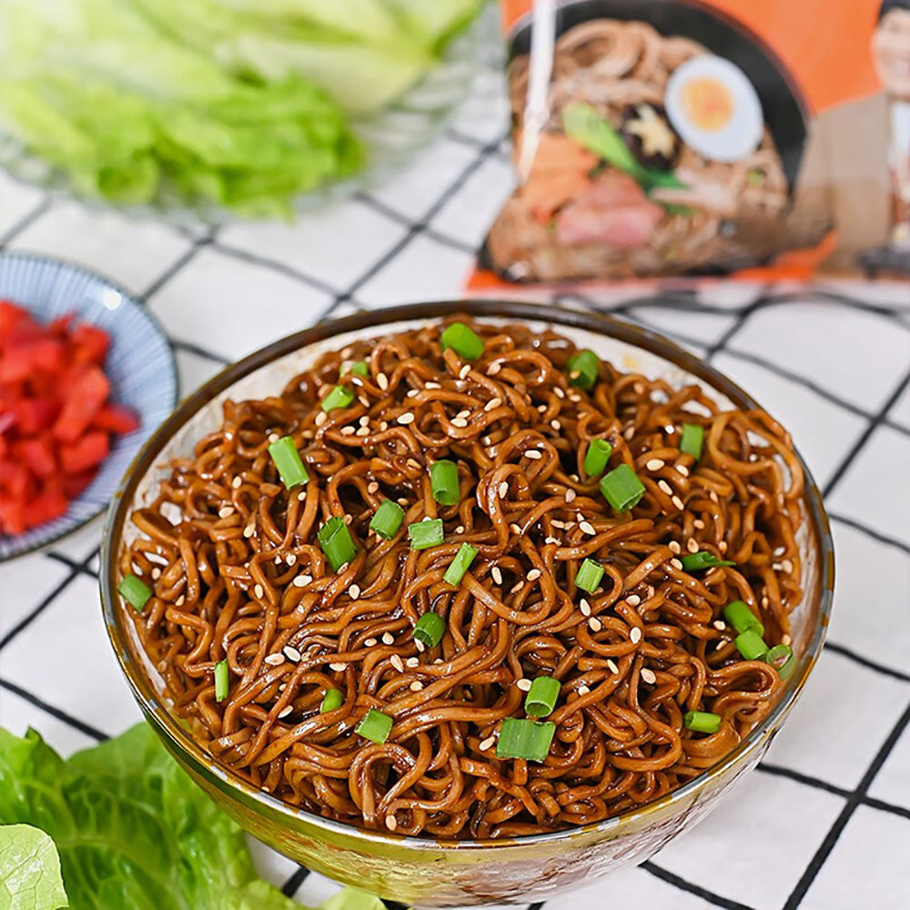 Hi-Chi-Jia-Buckwheat-Konjac-Noodles---Black-Duck-Flavor,-75g-1