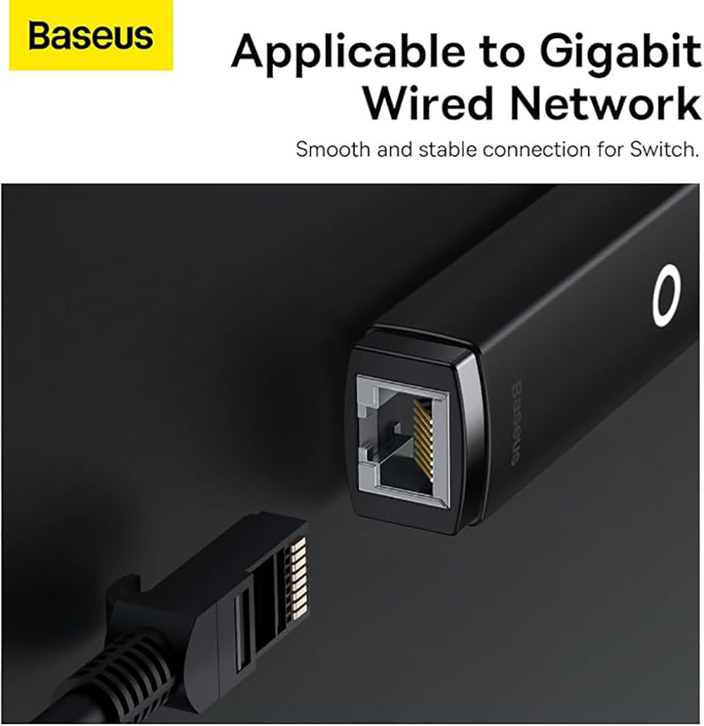 Baseus-Lite-Series-Type-C-to-RJ45-Gigabit-Ethernet-Adapter---Black-1