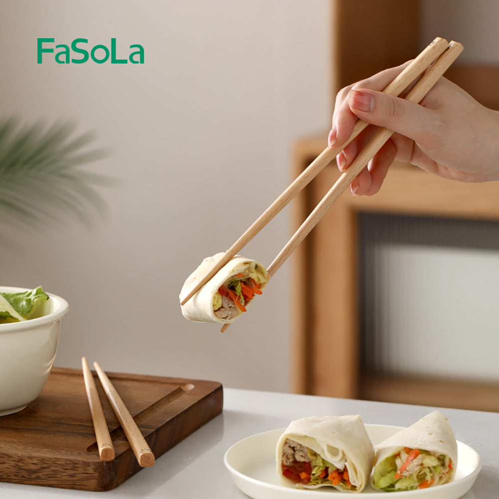 FaSoLa-Cartoon-Wooden-Chopsticks---Bear-Design,-1-Pair-1