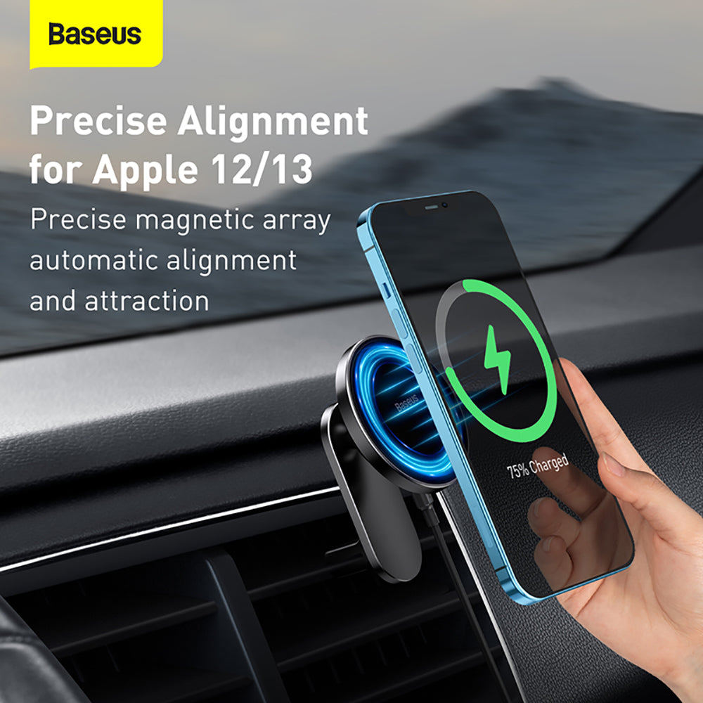 Baseus-Big-Energy-Magnetic-Car-Mount-Wireless-Charger---Black-1