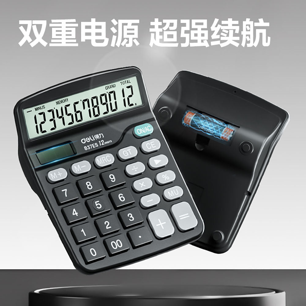 Deli-Desktop-Calculator---Black-1
