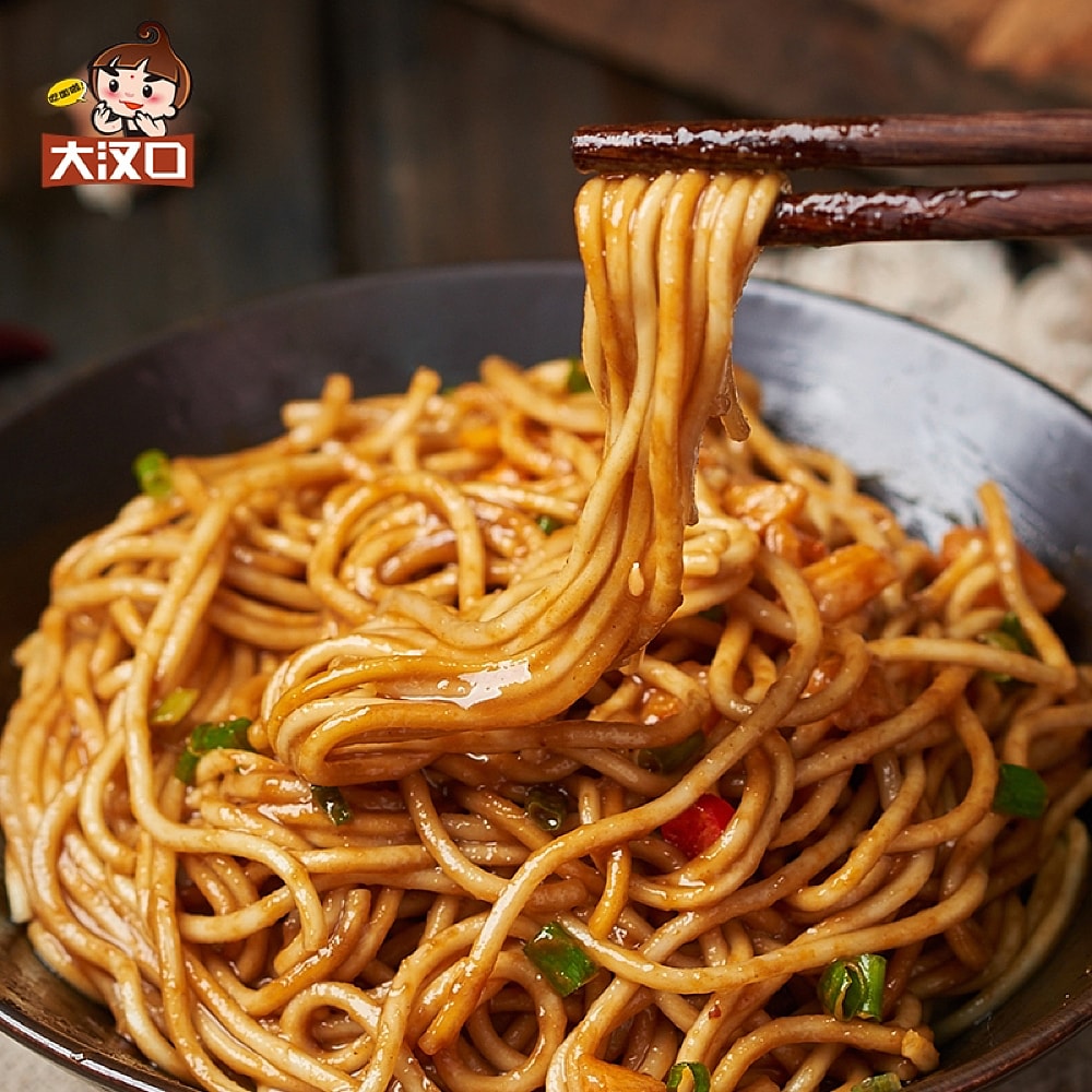 Dahankou-Wuhan-Hot-Dry-Noodles---Spicy-Flavor,-102g-x-4-Packs-1